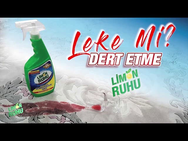 Limon Ruhu Detaylı Temizlik İlacı